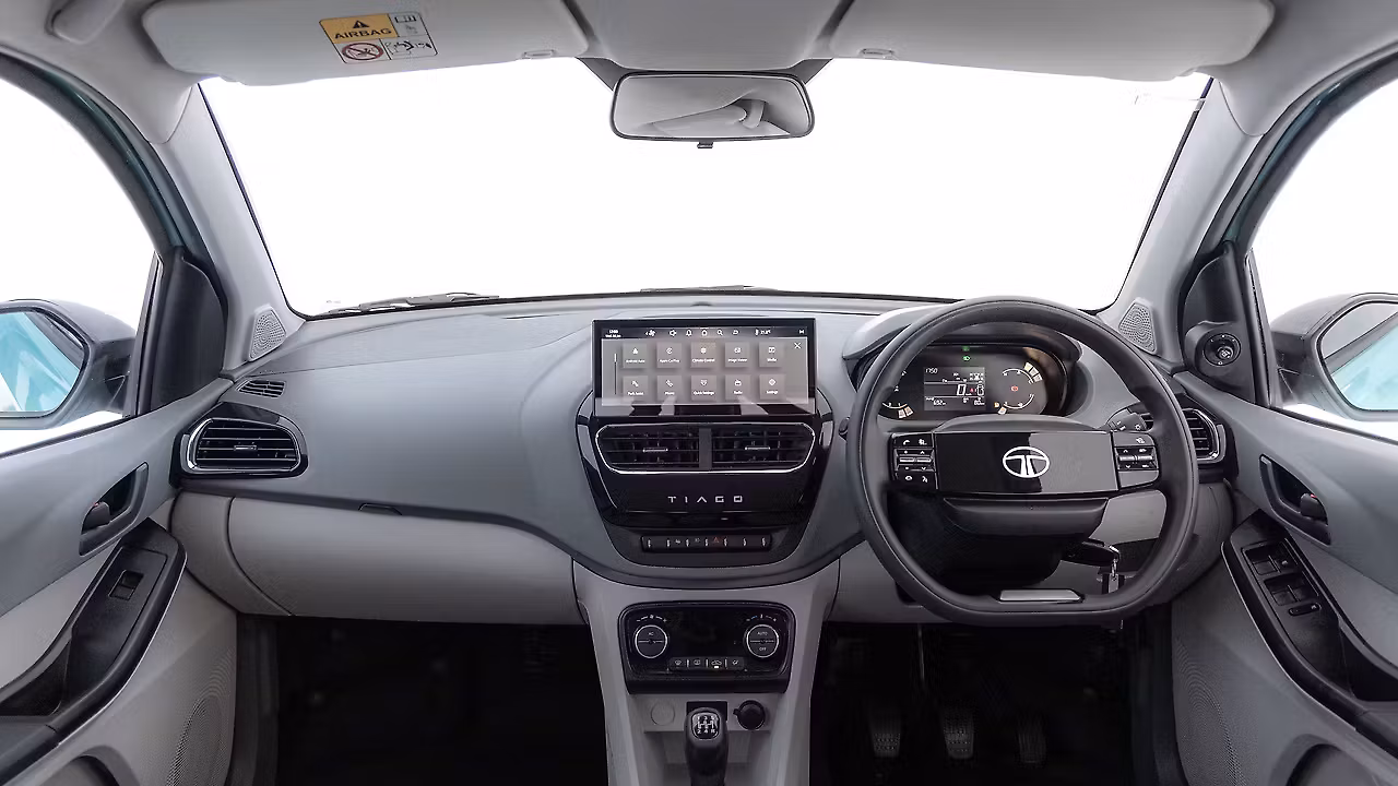 Tata Tiago interior dashboard
